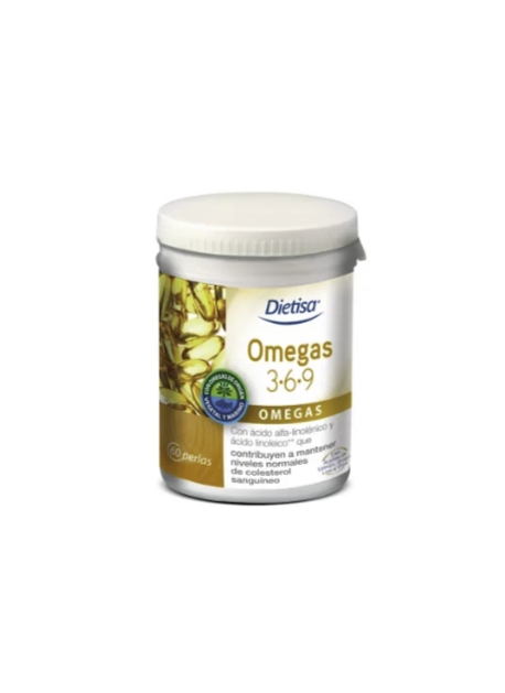 Omegas 3-6-9 60 perlas Dietisa