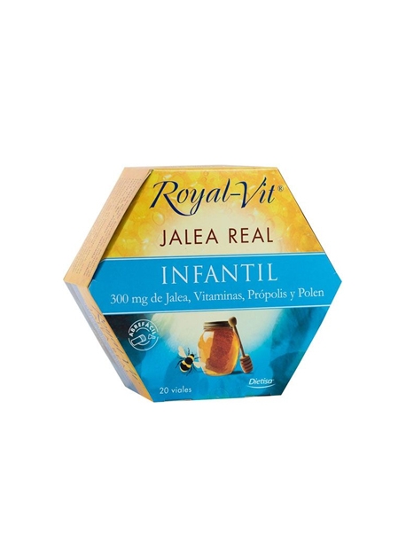 Royal-Vit Jalea Real Infantil 20 viales Dietisa