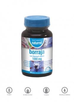 Borraja Naturmil 30 perlas 1000 mg Dietmed