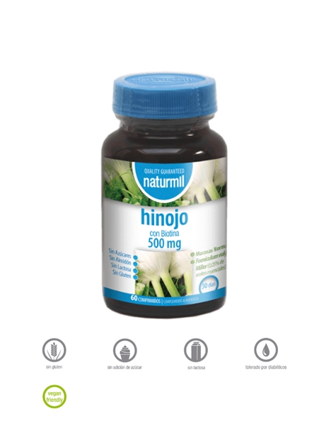 Hinojo Naturmil 60 comprimidos Dietmed