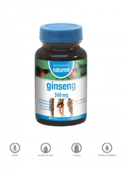 Ginseng Naturmil 60 cápsulas 500 mg Dietmed