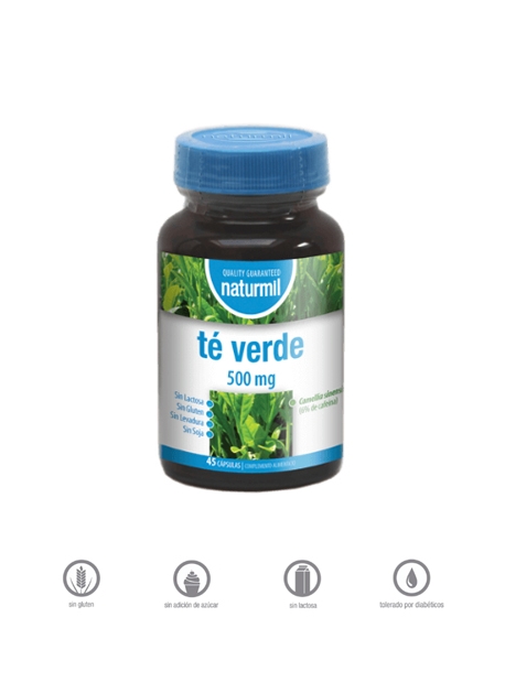 Té Verde Naturmil 45 capsulas 500 mg DietMed