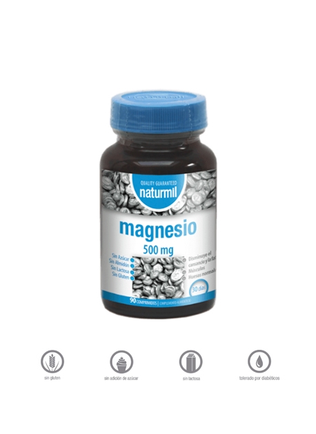 Magnesio Naturmil 90 comprimidos 500 mg Dietmed