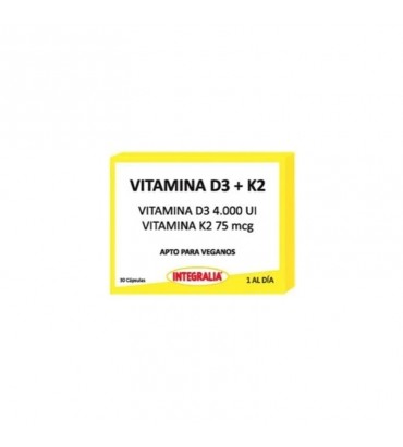 Vitamina D3 + K2  Integralia