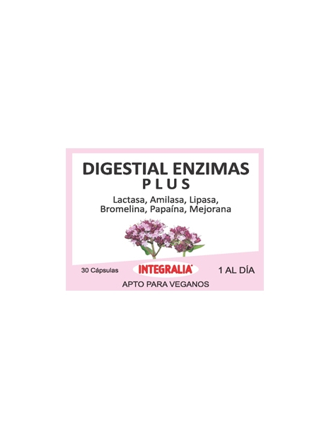 Digestial Enzimas Plus 30 capsulas Integralia