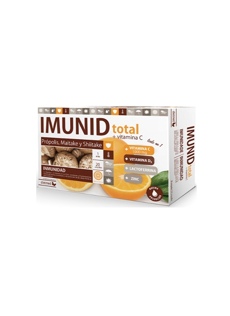 Imunid Total + Vitamina C 20 ampollas 15 ml Dietmed