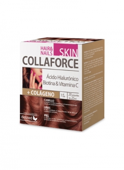 Collaforce Skin Hair & Nails 20 ampollas 25 ml Dietmed