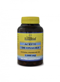 Aceite de Onagra + Vitamina E 100 perlas 1000 mg Nature Essential