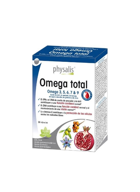 Omega Total 30 cápsulas Physalis