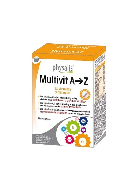 Multivit A - Z 45 comprimidos Physalis