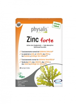 Zinc Forte 30 comprimidos Physalis