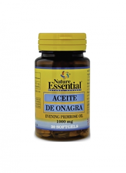 Aceite de Onagra + Vitamina E 30 perlas 1000 mg Nature Essential