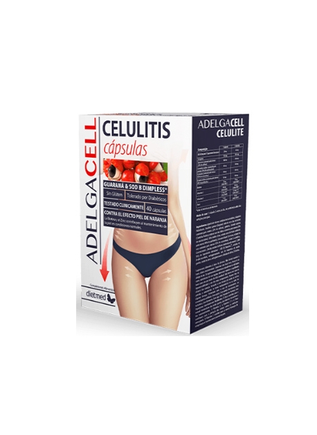 Adelgacell Celulitis 40 cápsulas Dietmed
