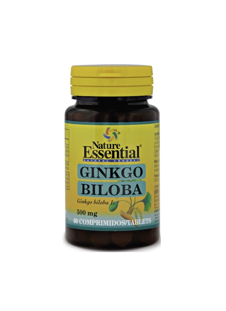 Ginkgo Biloba 60 comprimidos 500 mg Nature Essential