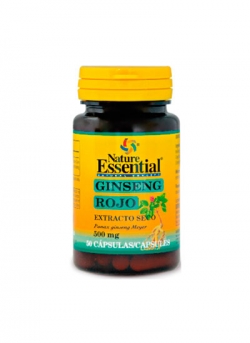 Ginseng Rojo 50 cápsulas 500 mg Nature Essential