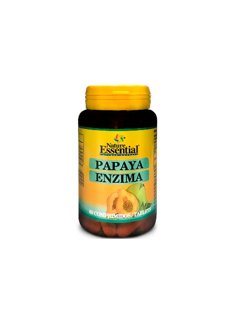 Papaya Enzima 60 comprimidos Nature Essential