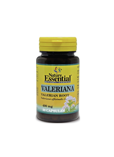 Valeriana 50 capsulas 400 mg Nature Essential