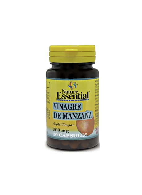 Vinagre de Manzana 50 capsulas 500 mg Nature Essential