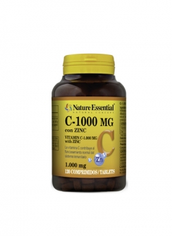 Vitamina C + Zinc 120 comprimidos 10 mg Nature Essential