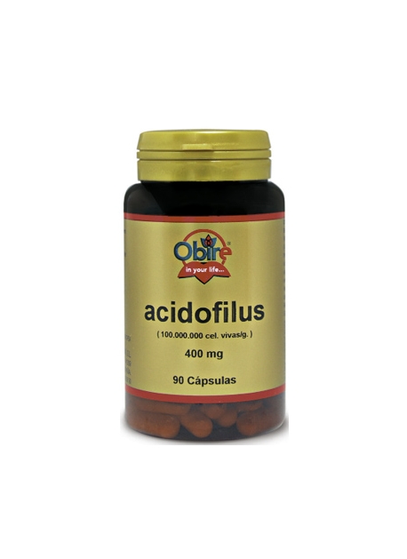 Acidofilus 90 cápsulas 400 mg Obire