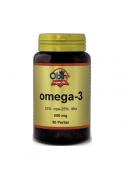Omega 3 90 perlas 500 mg Obire