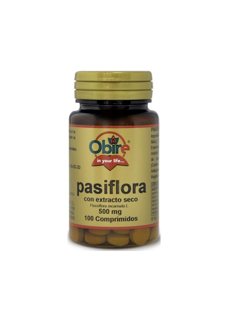 Pasiflora 100 comprimidos 500 mg Obire