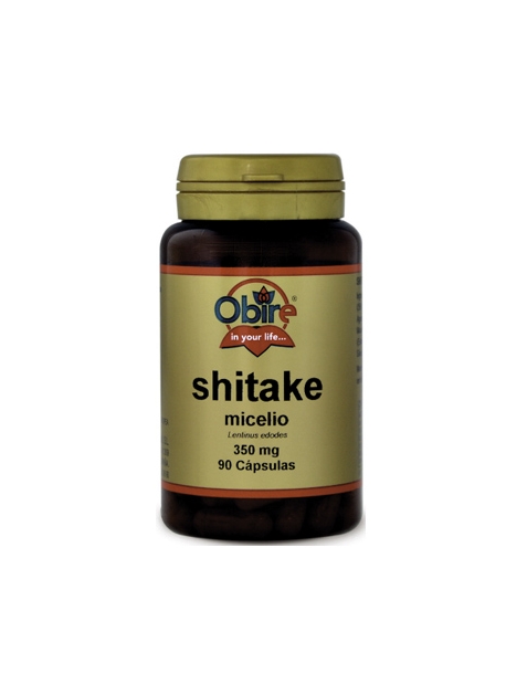 Shitake 90 capsulas 350 mg Obire