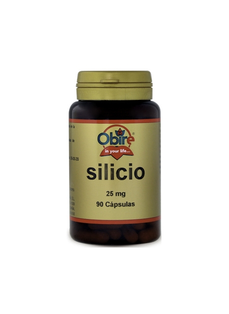 Silicio 90 capsulas 25 mg Obire