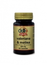 Valeriana + Melisa 60 capsulas 400 mg Obire