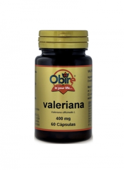 Valeriana 60 capsulas 400 mg Obire
