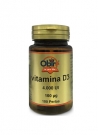 Vitamina D3 100 perlas 100 mcg Obire