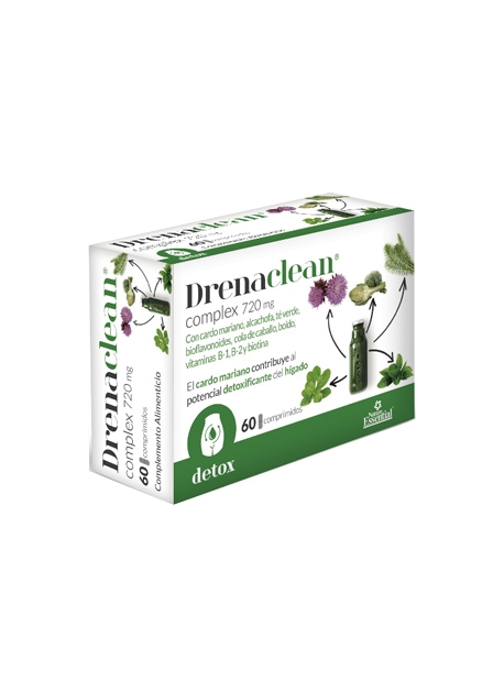 Drenaclean 60 comprimidos 720 mg Nature Essential