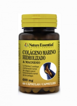 Colágeno Marino con Magnesio 60 capsulas 600 mg Nature Essential