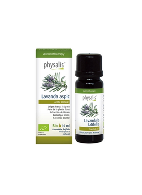 Aceite Esencial Lavanda Aspic 10 ml Physalis