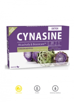 Cynasine Detox 20 ampollas de 15 ml Dietmed
