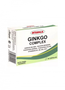 Ginkgo Complex 30 cápsulas Integralia