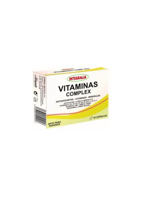 Vitaminas Complex Senior 30 cápsulas Integralia