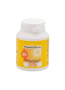 Vitamina D3 4000 UI 90 cápsulas vegetales Plameca