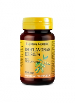 Isoflavonas de Soja 50 perlas 620 mg Nature Essential