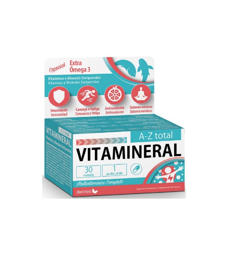 Vitamineral A-Z Total cápsulas Dietmed