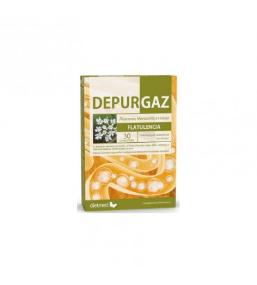 Depurgaz 30 comprimidos Dietmed