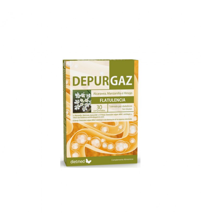 Depurgaz 30 comprimidos Dietmed