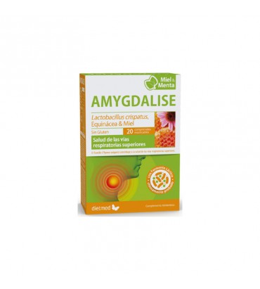 Amygdalise 20 comprimidos masticables Dietmed