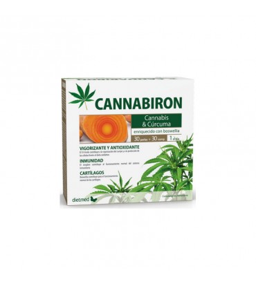 Cannabiron 30 perlas y 30 comprimidos Dietmed