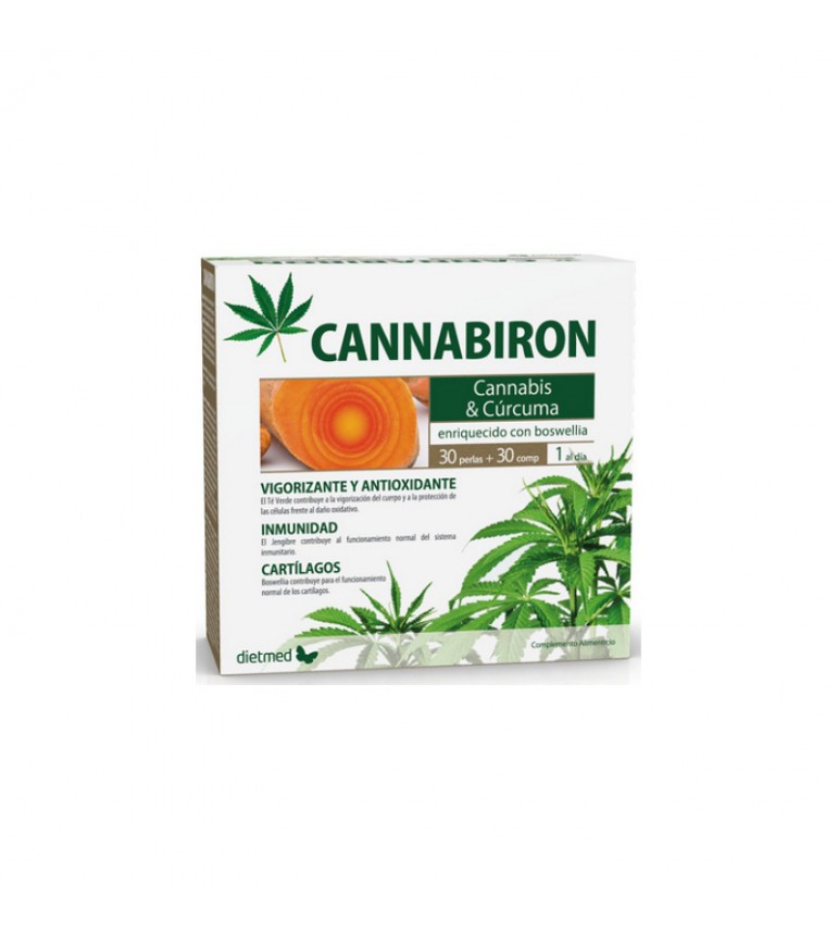 Cannabiron 30 perlas y 30 comprimidos Dietmed