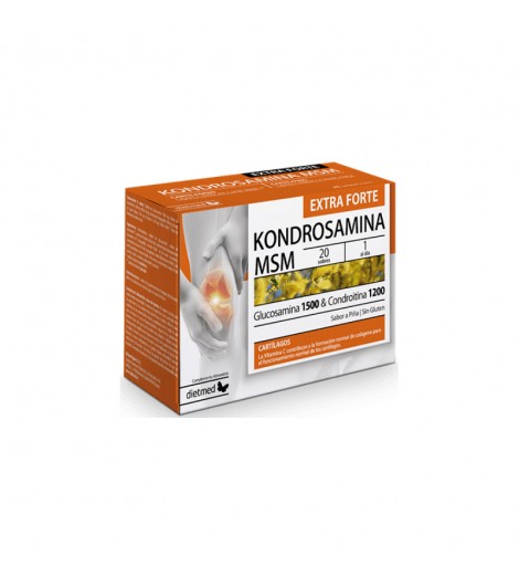 Kondrosamina MSM Extra Forte 20 sobres Dietmed