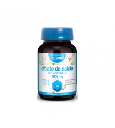 Citrato de Calcio Naturmil 120 comprimidos Dietmed