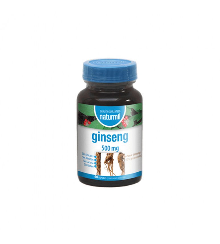 Ginseng Naturmil 60 cápsulas 500 mg Dietmed