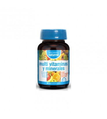 Multivitaminas y Minerales Naturmil 60 perlas Dietmed