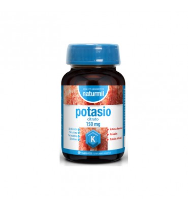 Citrato de Potasio Naturmil 60 comprimidos Dietmed